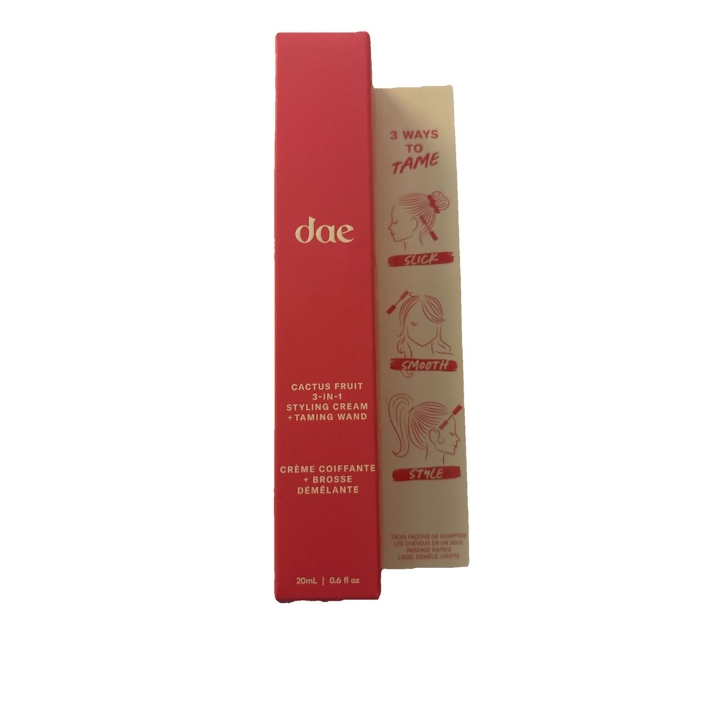 DAE Cactus Fruit 3-In-1 Styling Cream & Taming 0.6 Ounce (Pack of 1), White KD